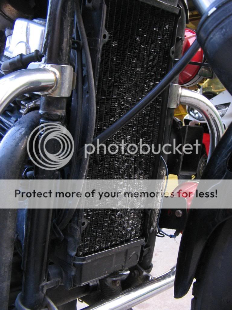 Radiator fins severly bent ,is it savable?